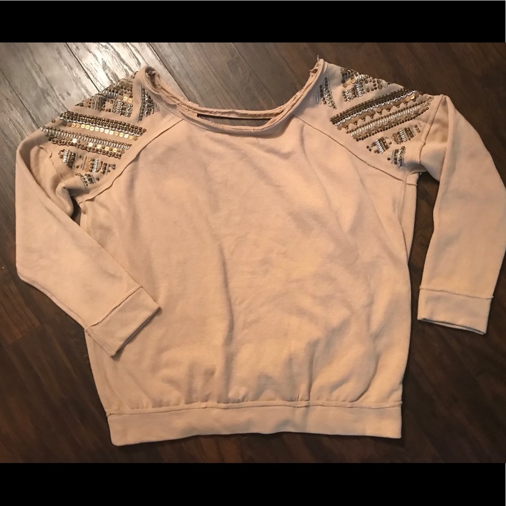 Free People oversized large open back